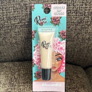 Remi Rose Alexandra Glitter Lip Gloss - Cream Sealex